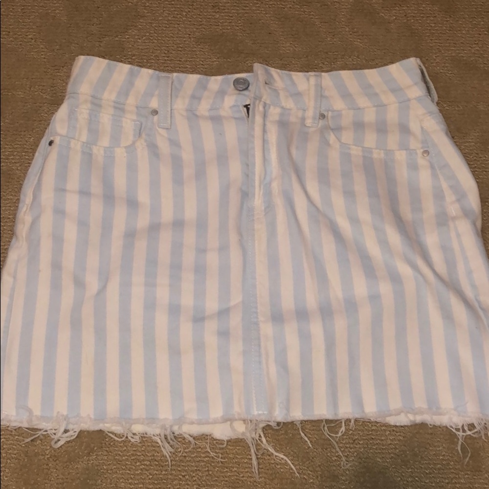 striped pacsun skirt